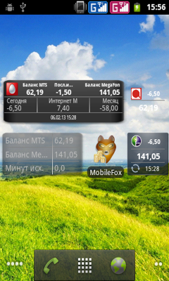 MobileFox — управляем звонками, смс, интернет-трафиком