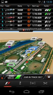 F1 2013 Timing App