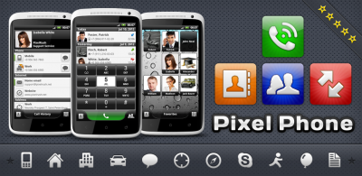 PixelPhone - функциональный диалер