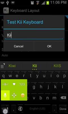 Kii Keyboard - очень функциональная клавиатура