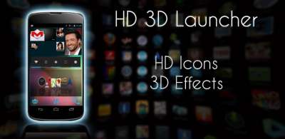 HD 3D Launcher PRO - перспективный лаунчер