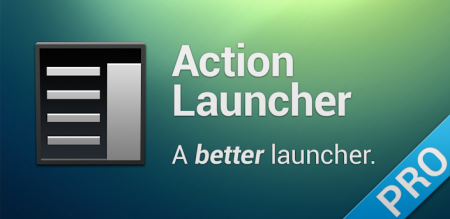 Action Launcher - меню приложений на рабочем столе